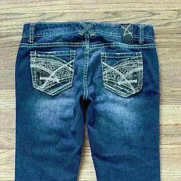 Amethyst Jeans women's size 5 Low-Rise skinny denim stretch - Picture 4 of 9